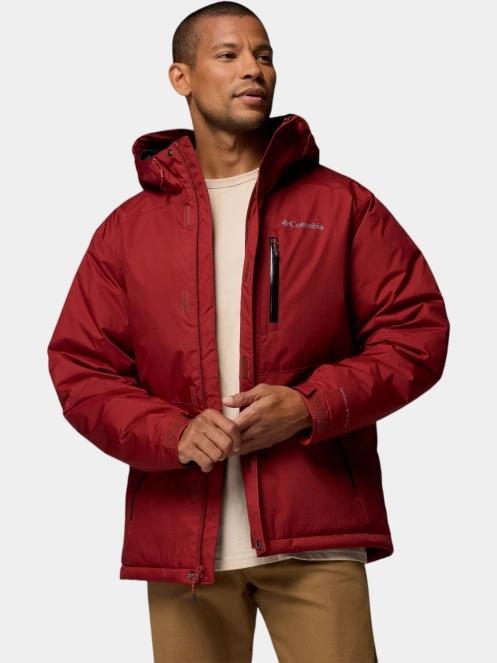 Columbia Oak Harbor II Insulated Jacket férfi télikabát piros színben 5