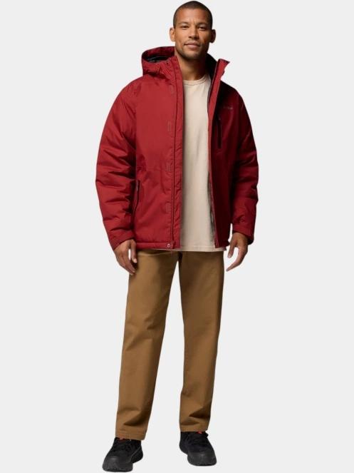 Columbia Oak Harbor II Insulated Jacket férfi télikabát piros színben 6