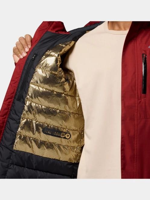 Columbia Oak Harbor II Insulated Jacket férfi télikabát piros színben 7