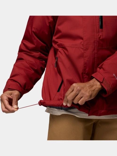 Columbia Oak Harbor II Insulated Jacket férfi télikabát piros színben 10