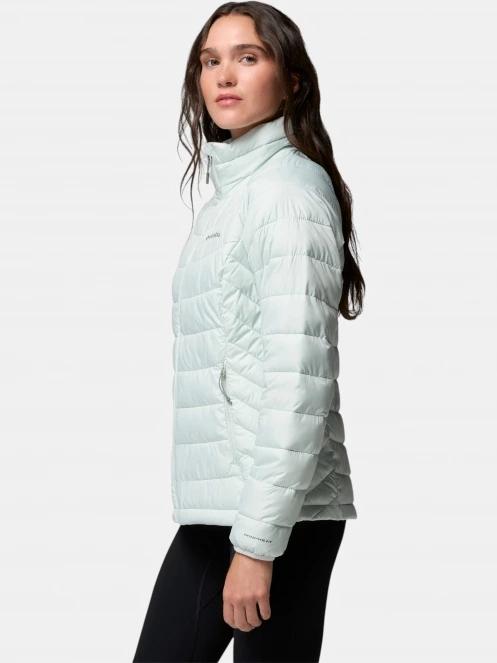 Columbia Powder Lite II Full Zip Jacket női télikabát világoszöld színben 3
