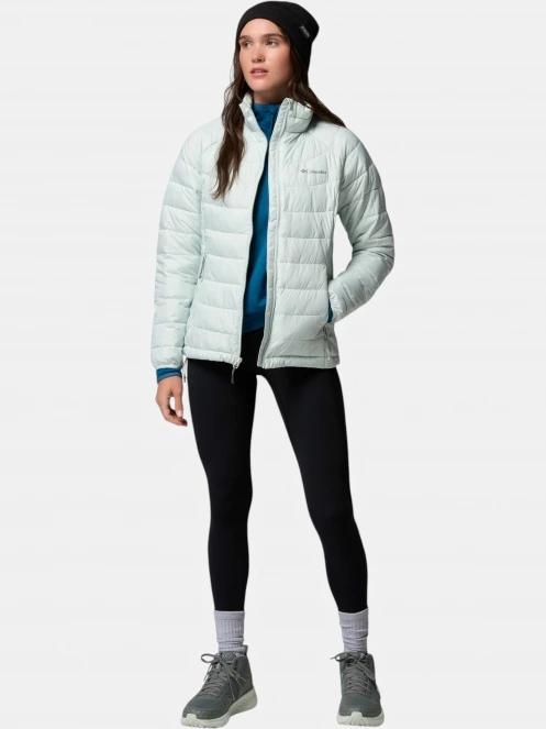 Columbia Powder Lite II Full Zip Jacket női télikabát világoszöld színben 5