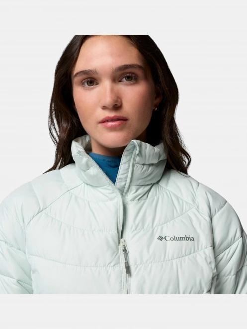 Columbia Powder Lite II Full Zip Jacket női télikabát világoszöld színben 8