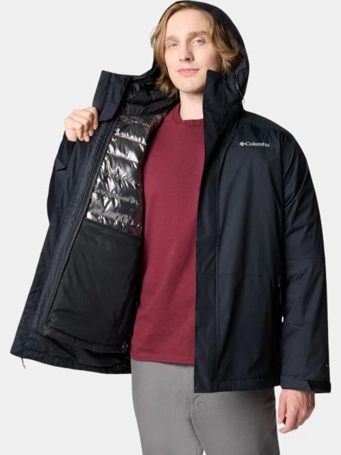 Columbia Point Park Interchange Jacket férfi síkabát fekete színben 6