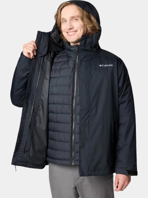 Columbia Point Park Interchange Jacket férfi síkabát fekete színben 8