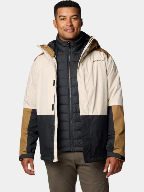 Columbia Point Park Interchange Jacket férfi síkabát homok színben 6