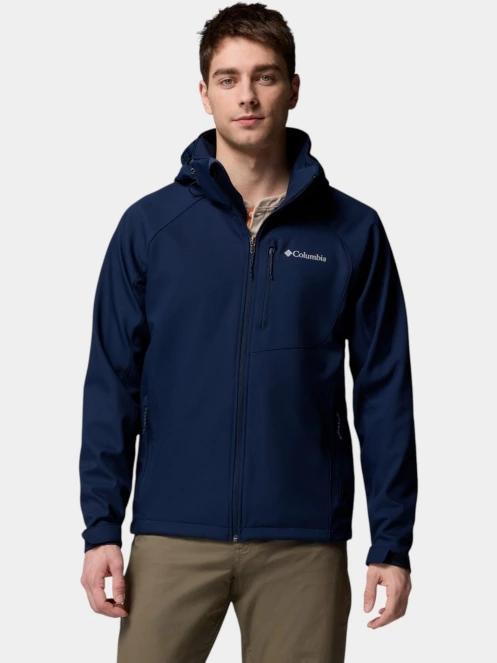 Columbia Cascade Ridge III Softshell férfi softshell kabát zöld színben 2