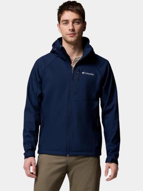 Columbia Cascade Ridge III Softshell férfi softshell kabát sötétkék színben 2