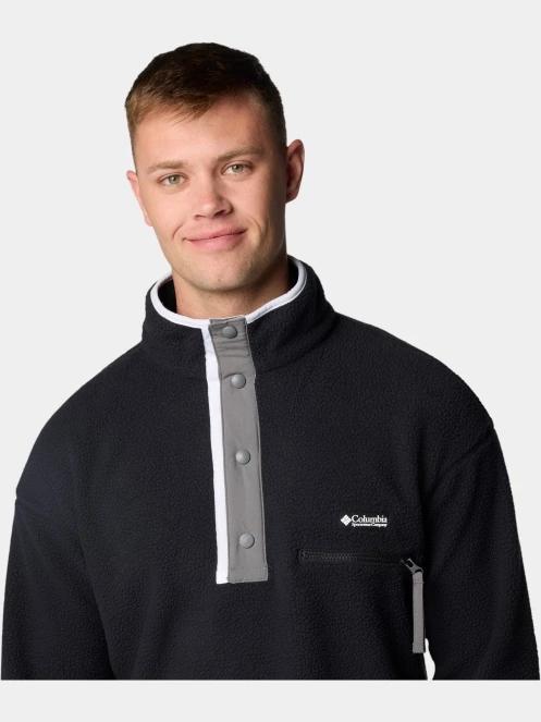 Columbia Helvetia II Half Snap Fleece férfi polár pulóver fekete színben 6