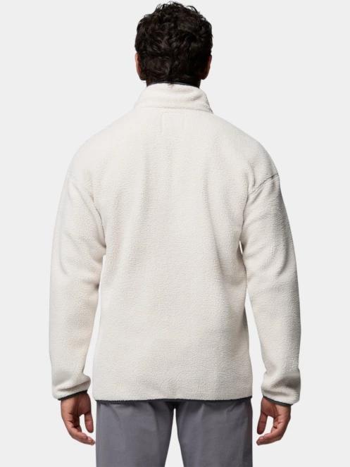 Columbia Helvetia II Half Snap Fleece férfi polár pulóver homok színben 4