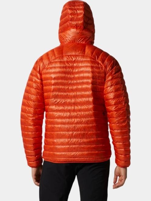Mountain Hardwear Ghost Whisperer UL Hoody férfi pehelykabát narancssárga színben 4