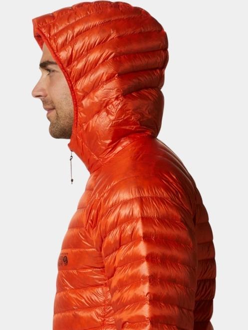 Mountain Hardwear Ghost Whisperer UL Hoody férfi pehelykabát narancssárga színben 6