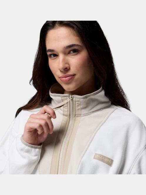 Columbia Backbowl II Full Zip Fleece női polár pulóver homok színben 8