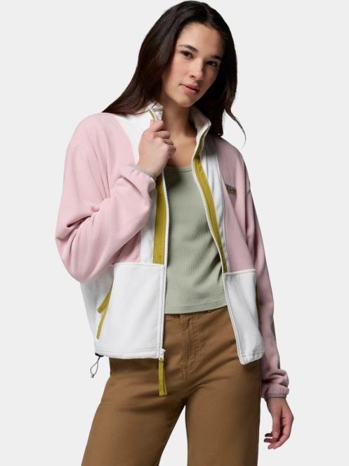 Columbia Backbowl II Full Zip Fleece női polár pulóver rózsaszín színben 6