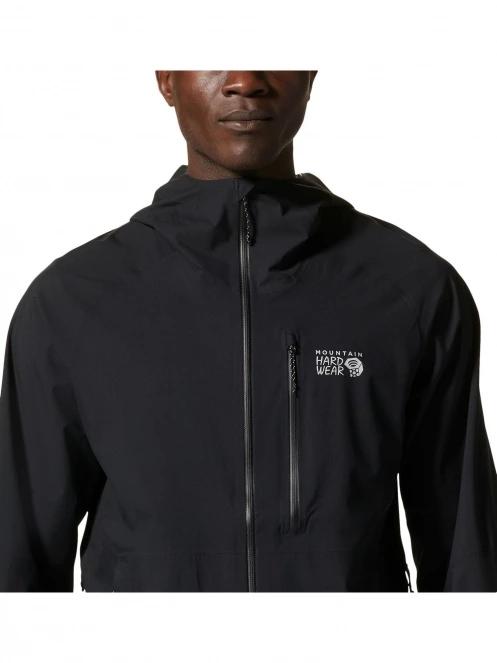 Mountain Hardwear Stretch Ozonic Jacket férfi esőkabát fekete színben 6