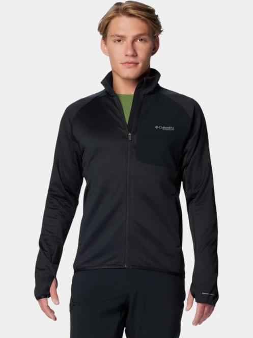 Columbia Triple Canyon Grid Fleece FZ II férfi polár pulóver fekete színben 2