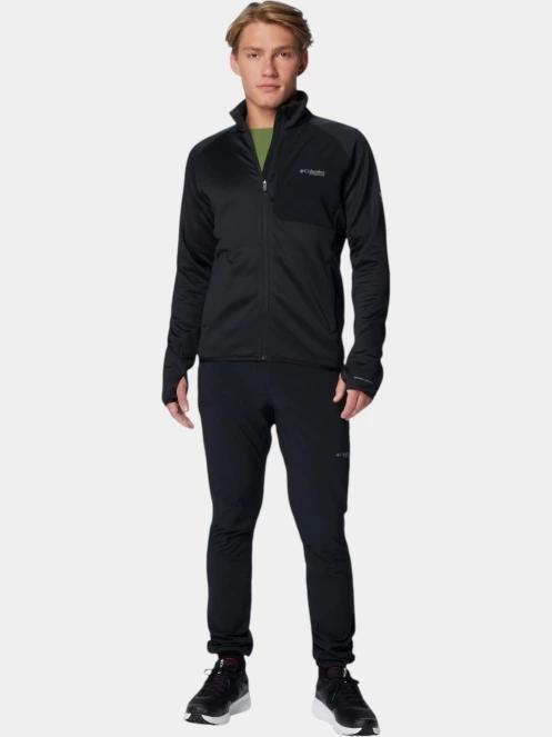 Columbia Triple Canyon Grid Fleece FZ II férfi polár pulóver fekete színben 5