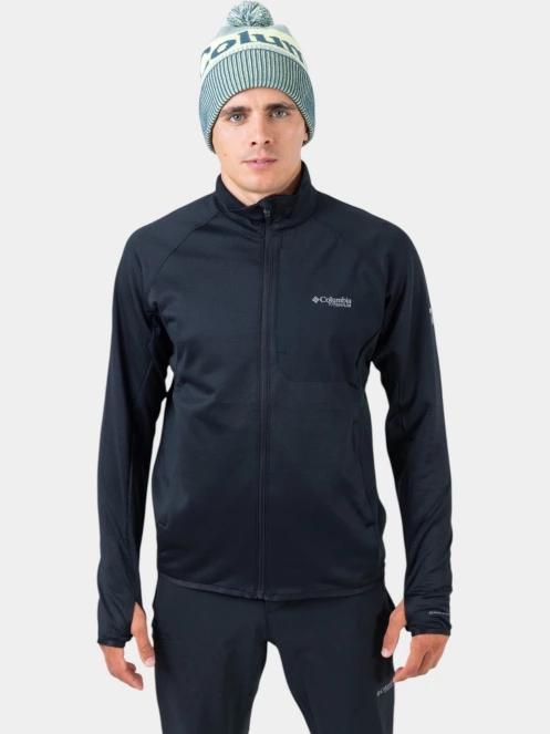 Columbia Triple Canyon Grid Fleece FZ II férfi polár pulóver fekete színben 9