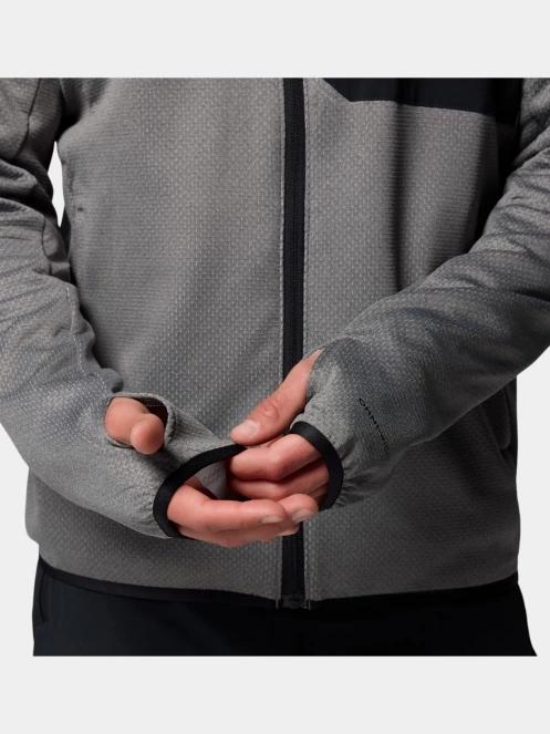Columbia Triple Canyon Grid Fleece FZ II férfi polár pulóver szürke színben 8