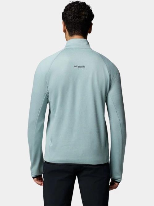 Columbia Triple Canyon Grid Fleece FZ II férfi polár pulóver kék színben 4