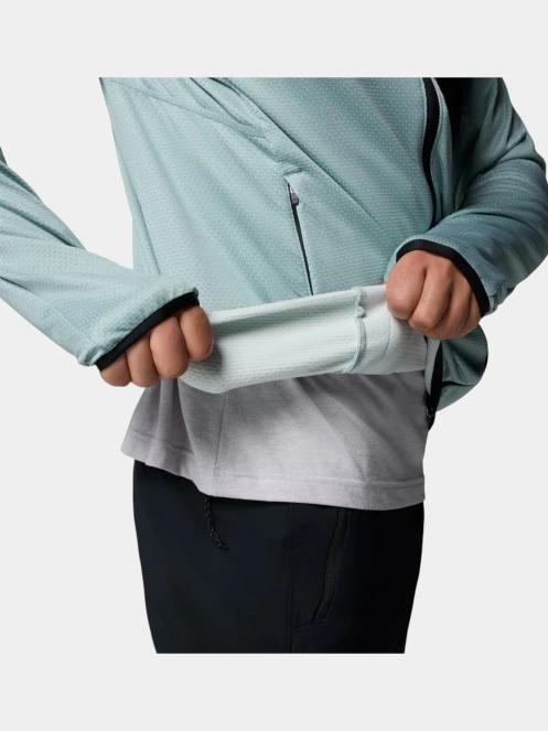 Columbia Triple Canyon Grid Fleece FZ II férfi polár pulóver kék színben 7