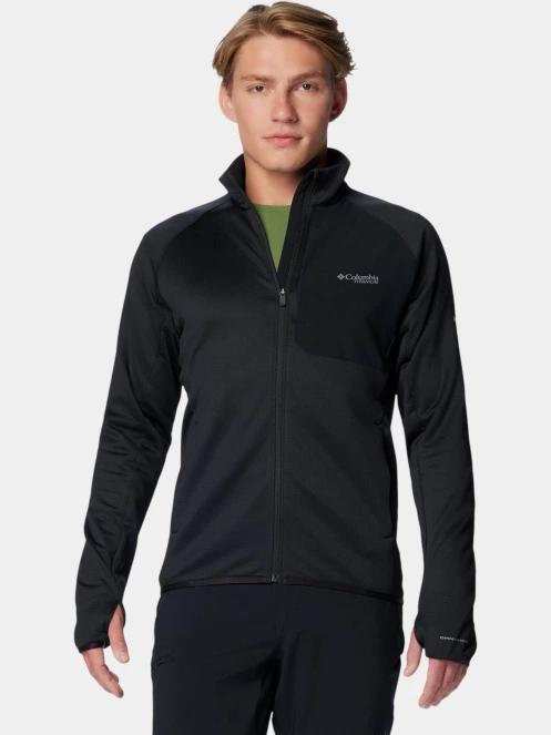 Columbia Triple Canyon Grid Fleece Fz II férfi hibrid felső fekete színben 2