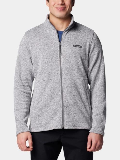 Columbia Alto Pass Full Zip Fleece férfi polár pulóver szürke színben 2