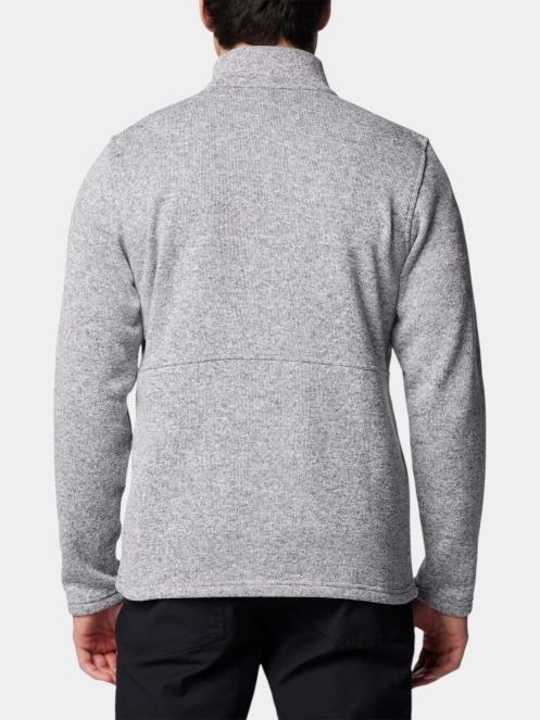 Columbia Alto Pass Full Zip Fleece férfi polár pulóver szürke színben 4