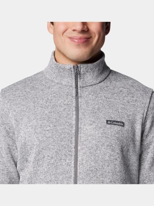 Columbia Alto Pass Full Zip Fleece férfi polár pulóver szürke színben 7