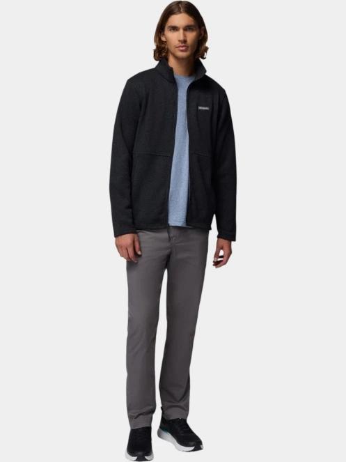 Columbia Alto Pass Full Zip Fleece férfi polár pulóver fekete színben 5
