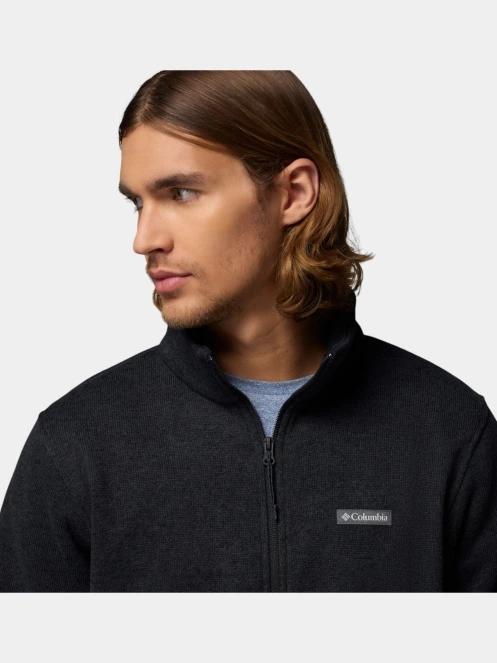 Columbia Alto Pass Full Zip Fleece férfi polár pulóver fekete színben 7