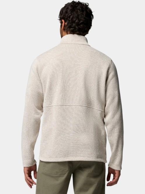 Columbia Alto Pass Full Zip Fleece férfi polár pulóver homok színben 4