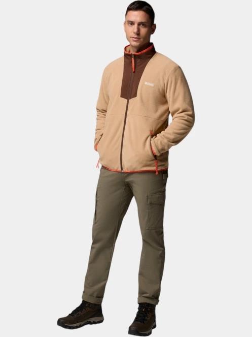 Columbia Sequoia Grove Full Zip Fleece férfi polár pulóver homok színben 6