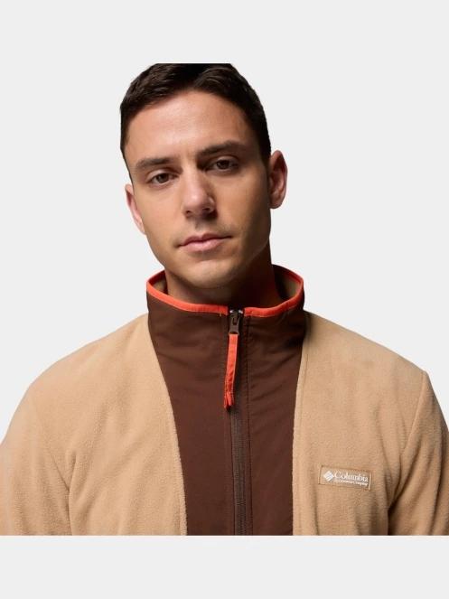 Columbia Sequoia Grove Full Zip Fleece férfi polár pulóver homok színben 7