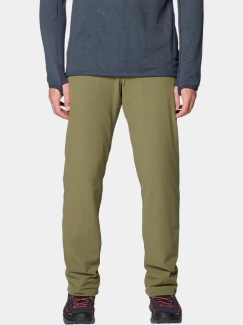 Mountain Hardwear Yumalino Lined Pant férfi túranadrág oliva színben 2