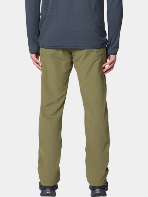 Mountain Hardwear Yumalino Lined Pant férfi túranadrág oliva színben 4