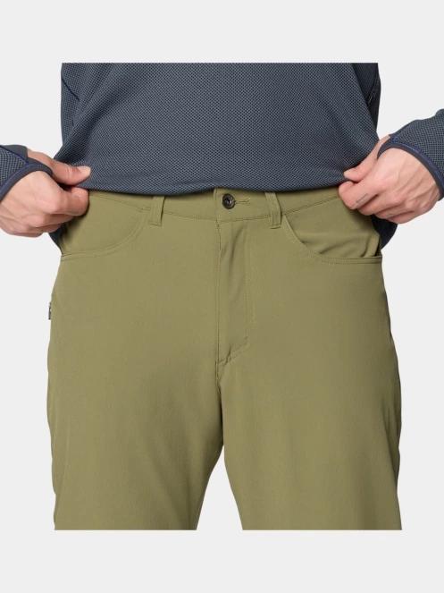 Mountain Hardwear Yumalino Lined Pant férfi túranadrág oliva színben 5