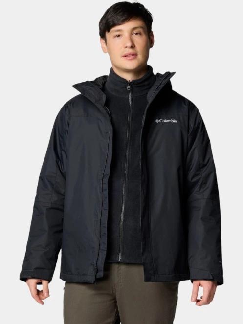 Columbia Tunnel Falls II Interchange Jacket férfi átmeneti kabát fekete színben 2