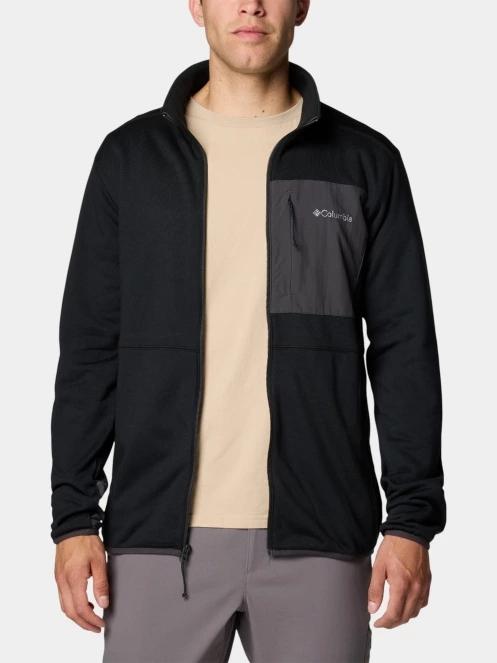 Columbia Columbia Hike Full Zip férfi polár pulóver fekete színben 5