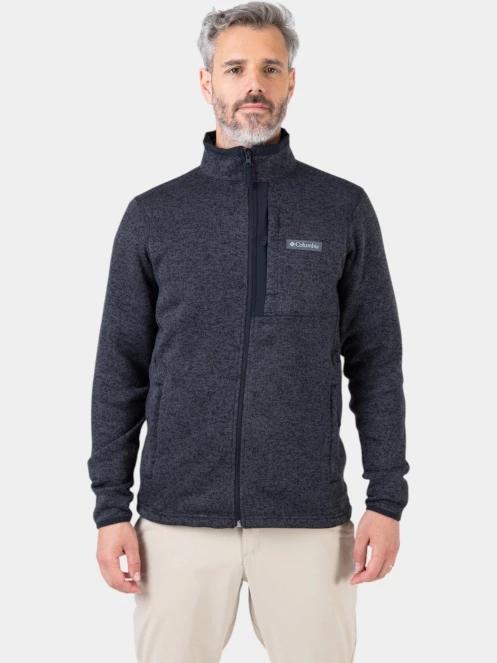 Columbia Sweater Weather Full Zip férfi polár pulóver fekete színben 8