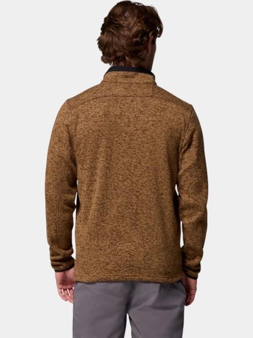 Columbia Sweater Weather Full Zip férfi polár pulóver barna színben 4
