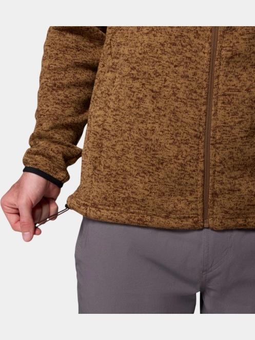 Columbia Sweater Weather Full Zip férfi polár pulóver barna színben 7