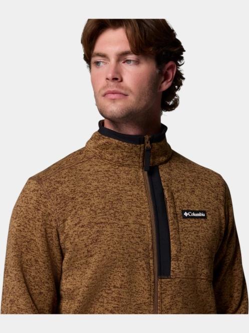 Columbia Sweater Weather Full Zip férfi polár pulóver barna színben 8