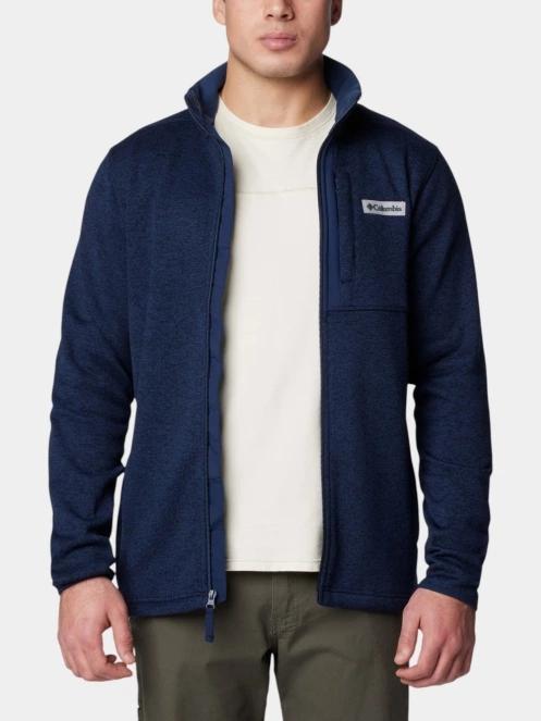 Columbia Sweater Weather Full Zip férfi polár pulóver kék színben 6
