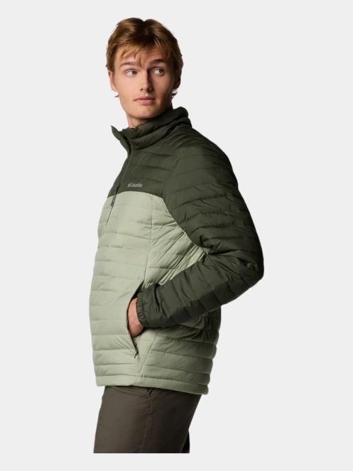 Columbia Silver Falls II Jacket férfi steppelt átmeneti kabát zöld színben 3