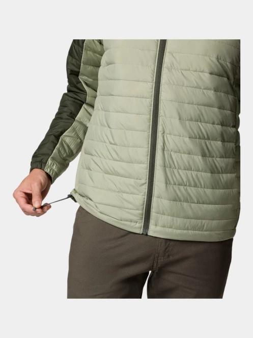 Columbia Silver Falls II Jacket férfi steppelt átmeneti kabát zöld színben 6