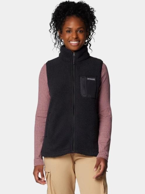 Columbia West Bend Vest II női polár mellény fekete színben 2