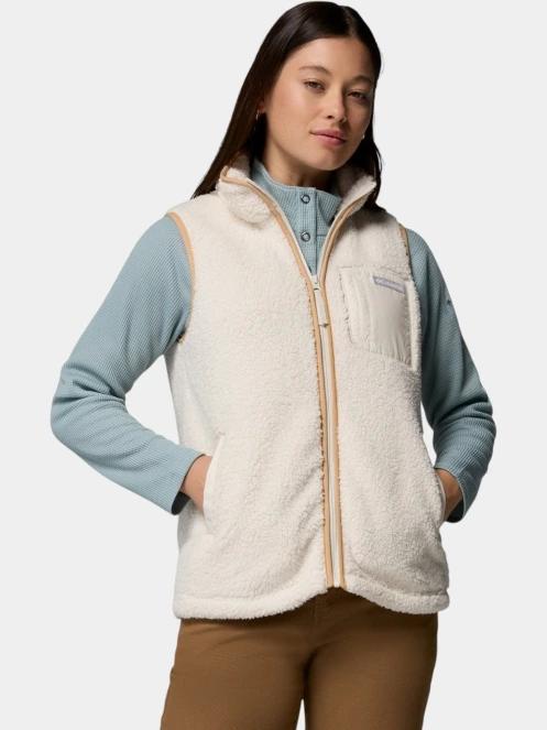 Columbia West Bend Vest II női polár mellény homok színben 2