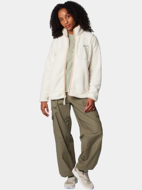 Columbia West Bend Full Zip II női polár pulóver homok színben 6