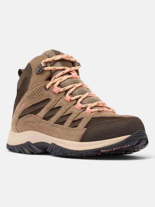 Columbia Crestwood Mid Waterproof női vízhatlan túrabakancs barna színben 2